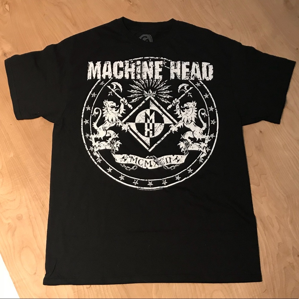 Machine head band tee